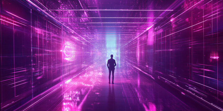 Next-Gen Digital Experience From IOT to NFT A Deep Dive into Futuristic Internet and Computer Technology
silhouette of a woman in a tunnel