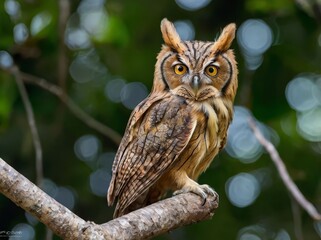 Seychelles Scops Owl (Otus insularis) &ndash; A tiny, endangered owl found only in Seychelles.
