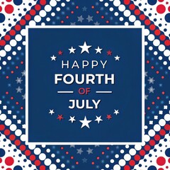 Obraz premium Bold Independence Day Festive Graphic