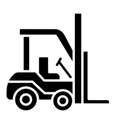Forklift  Icon Element For Design	