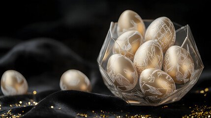 egg, eggs, holiday, spring, decoration, celebration, color, colorful, easter egg, design, green, card, symbol, pattern, grass, season, illustration, vector, bunny, cute