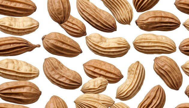 Falling Peanuts in Shell