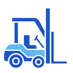 Forklift  Icon Element For Design	