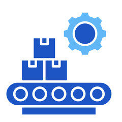 Production Line  Icon Element For Design	