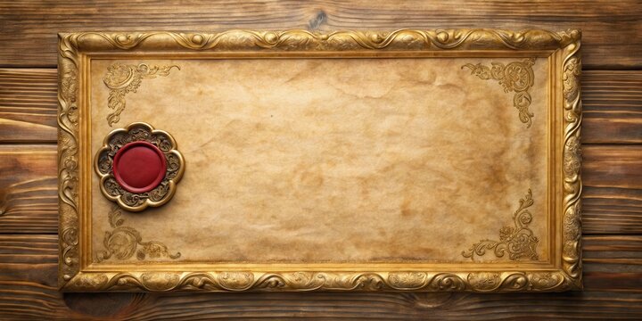Gold Parchment Border Images – Browse 12,639 Stock Photos