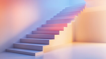 Fototapeta premium Steps in Digital Investment Planning Illustration