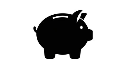 Isolated Piggy Bank