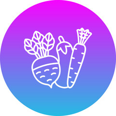 Obraz premium Vegetable Icon