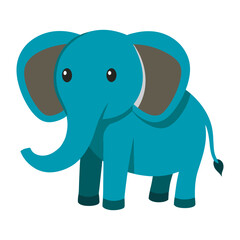 Fototapeta premium Elephant vector and illustration art.