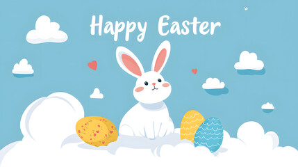 egg, eggs, bunny, cute，holiday, spring, decoration, celebration, color, colorful, easter egg, design, green, card, symbol, pattern, grass, season, illustration, vector, 