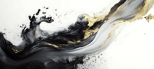 High definition abstract flowing liquid background