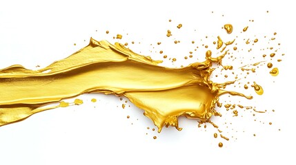 gold High definition abstract flowing liquid background