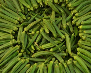 green beans in the market