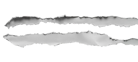 Fototapeta premium Black and white paper, torn edge of the sheet of black ripped white cardboard background