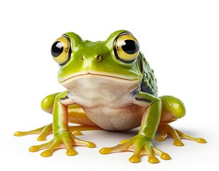 Cute Green Tree Frog