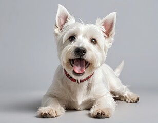 Happy West Highland White Terrier