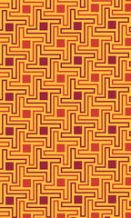 Seamless abstract geometric pattern. Vertical Vector Illustration. Reflectarray antenna background.