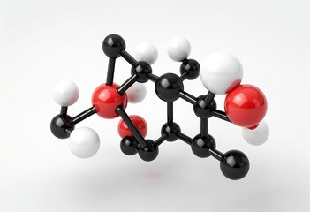 Obraz premium Abstract Molecular Structure