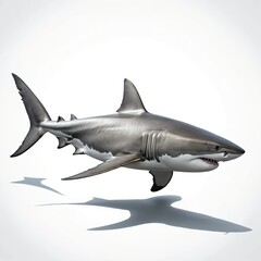 Fototapeta premium Great White Shark Underwater Predator