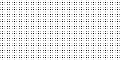Dotted gradient vector illustration, white and black halftone background, horizontal seamless dotted lines, monochrome dots texture backdrop, retro effect. modern