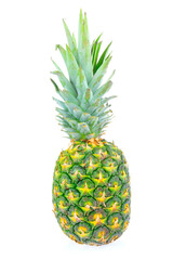Fototapeta premium Pineapple on a white background