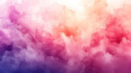 Fototapeta premium Abstract Watercolor Background Texture Pink Purple Gradient Artistic Design