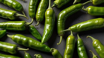 Chili peppers, isolated on white background