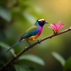 Obraz premium lilac breasted roller