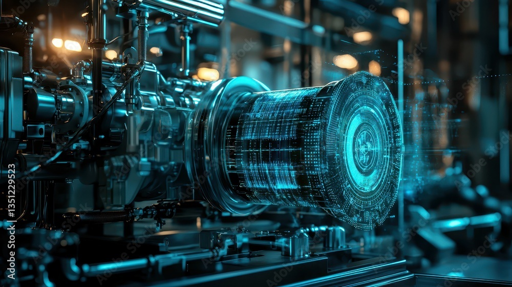 Poster highly advanced ai controlled generator for optimization technology