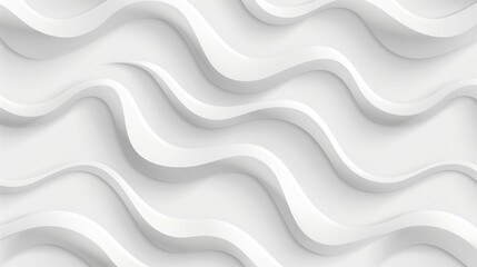 Abstract White Wave Pattern Background