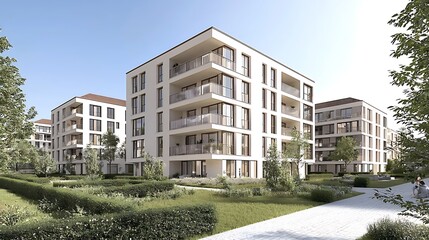 Modern Residential Apartment Complex