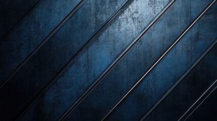 Abstract dark blue metal texture background