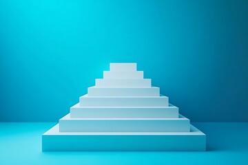 Geometric Pyramid Display Stage