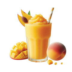 Peach Mango Slush vector