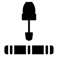 Bolt Handtool Screw Glyph Icon