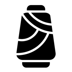 Artisan Craft Yarn Glyph Icon