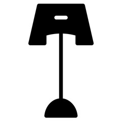 Driving Piston Traffic Glyph Icon