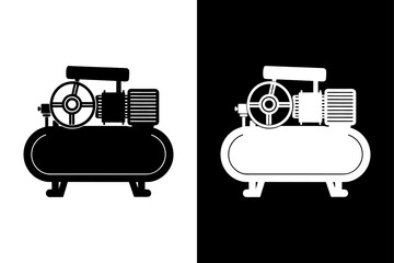 Air Tool Silhouette Icon Perfect for Design Projects.