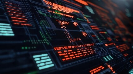 An abstract artistic representation blending vibrant colors and shapes to evoke emotion and imagination.