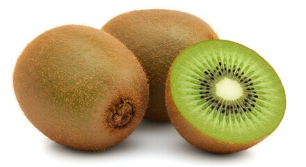 Fototapeta premium kiwi isolated on white background
