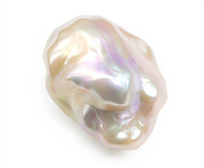baroque pearl, a type of irregularly shaped pearl known for its unique and organic form.