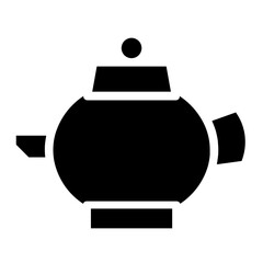 Kettle Teapot Drink Glyph Icon