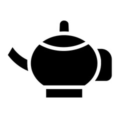 Kettle Teapot Drink Glyph Icon