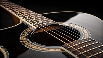 Obraz premium electric guitar close up