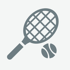 Tennis tournament icon, sports, competition, racket, ball, match, championship, game, athletic, event.