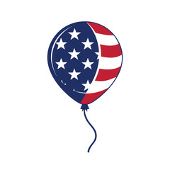 4th of july balloon