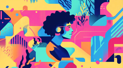 A team collaborates on a video call, brainstorming ideas for their next project.