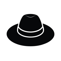black hat vector illustration