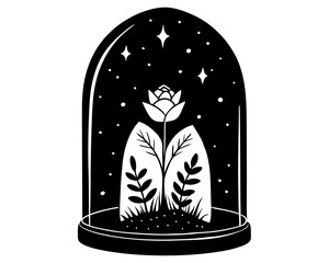 vector illustration of an angel