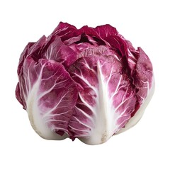 Obraz premium Radicchio photography isolated white background food fresh concept